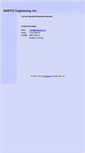 Mobile Screenshot of kartez-eng.com